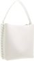Stella Mccartney Totes Frayme Embossed Grainy Tote Bag in wit - Thumbnail 2