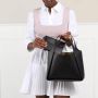 Maison Margiela Clutches Black Leather Glam Slam Red Carpet Mini Clutch in zwart - Thumbnail 1