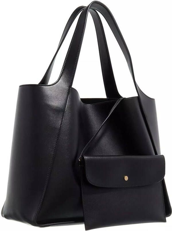 Stella Mccartney Totes Logo Tote Bag Leather in zwart