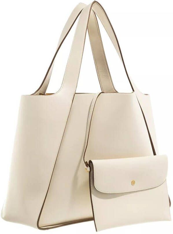 Stella Mccartney Totes Logo Tote Bag Leather in crème