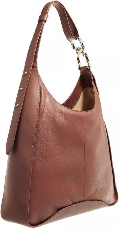 Ted Baker Shoppers Chelsia Chain Detail Hobo Bag in bruin