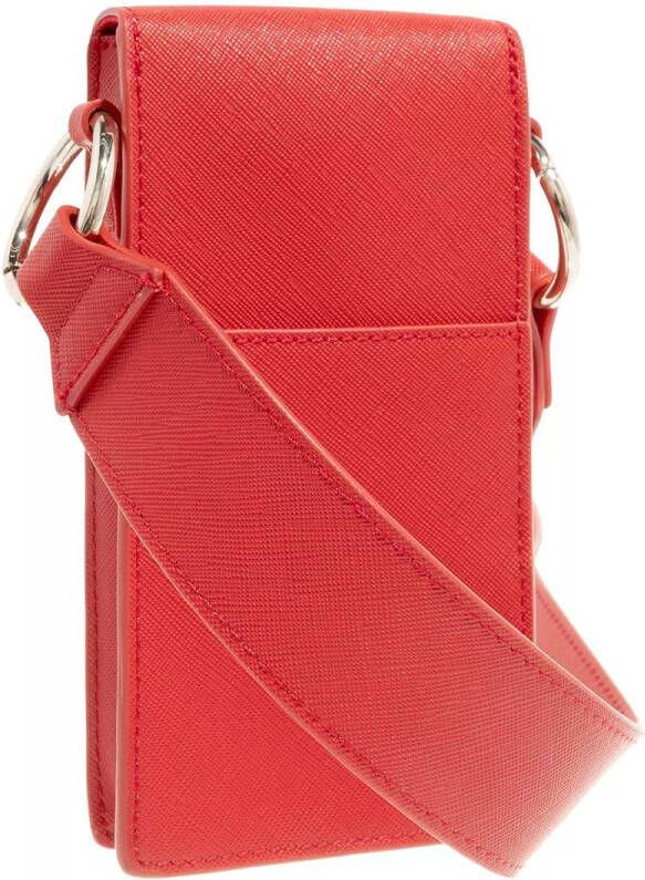 Ted Baker Shoppers Shamih Studded Heart Pouch And Card Holder in rood