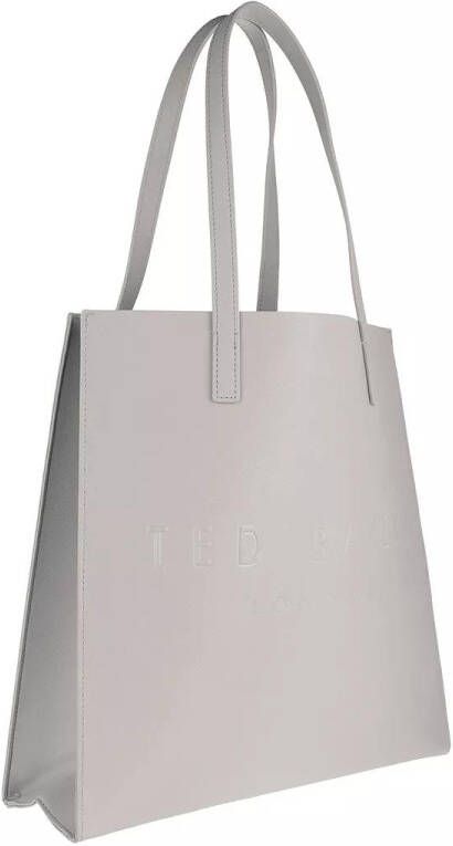 Ted Baker Shoppers Soocon Crosshatch Large Icon Bag in grijs