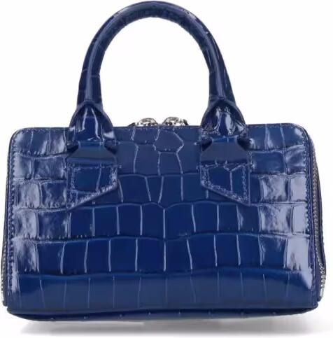 The Attico Shoppers & Totes "Friday" Mini Bag – Blue in blauw
