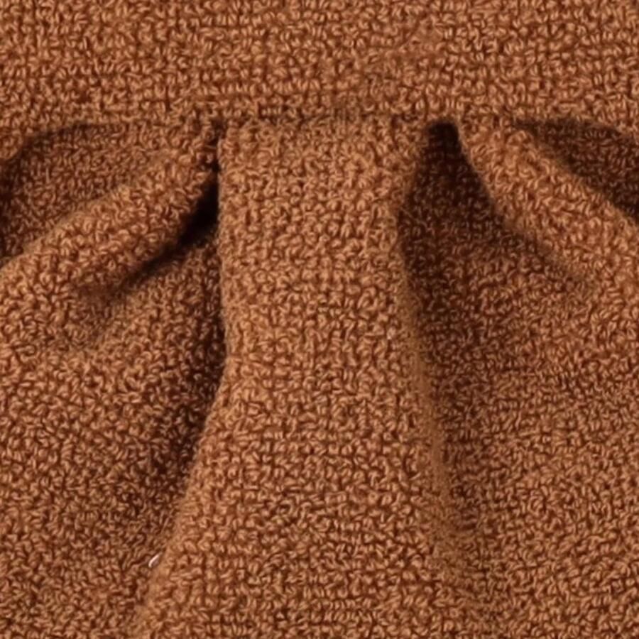 THEMOIRè Eco-Fur Clutch Tas Magnetische Sluiting Italië Brown Dames