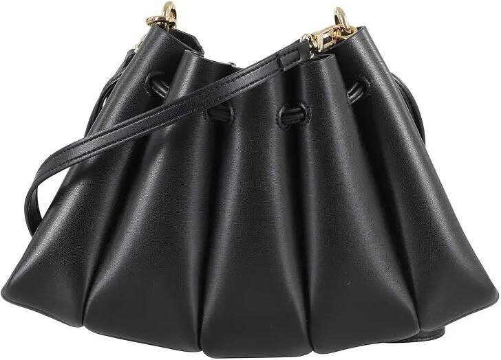 Jil Sander Zwarte leren enkellaarzen Platformhoogte: 5 cm Black Dames