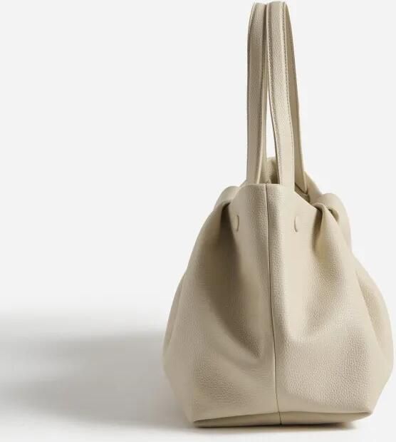 Themoirè Shoppers & Totes Athena Bottalato Gathered Design Tote Handbag in roze