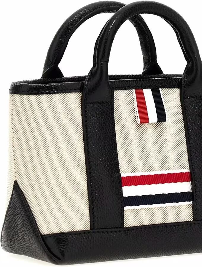 Thom Browne Shoppers & Totes 'Micro Tool Tote' Handbag in zwart - Foto 3