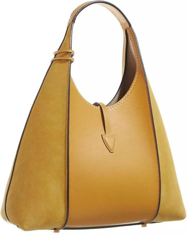 TOD'S Hobo bags T Timeless Hobo Bag In Smooth Leather And Suede in geel