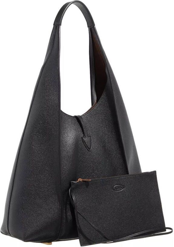 TOD'S Hobo bags Timeless Shoulder Bag in zwart
