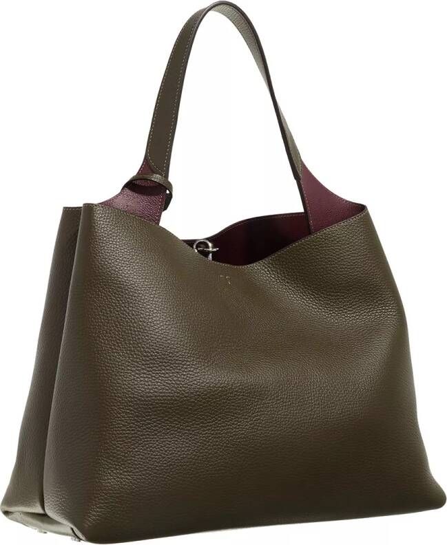 TOD'S Totes Timeless Tote Bag Leather in groen
