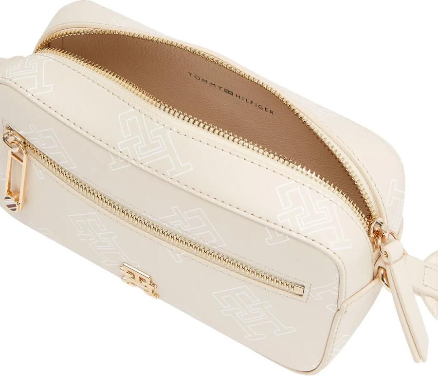 Tommy Hilfiger Crossbody bags Iconic Tommy Camera Bag Mono in beige