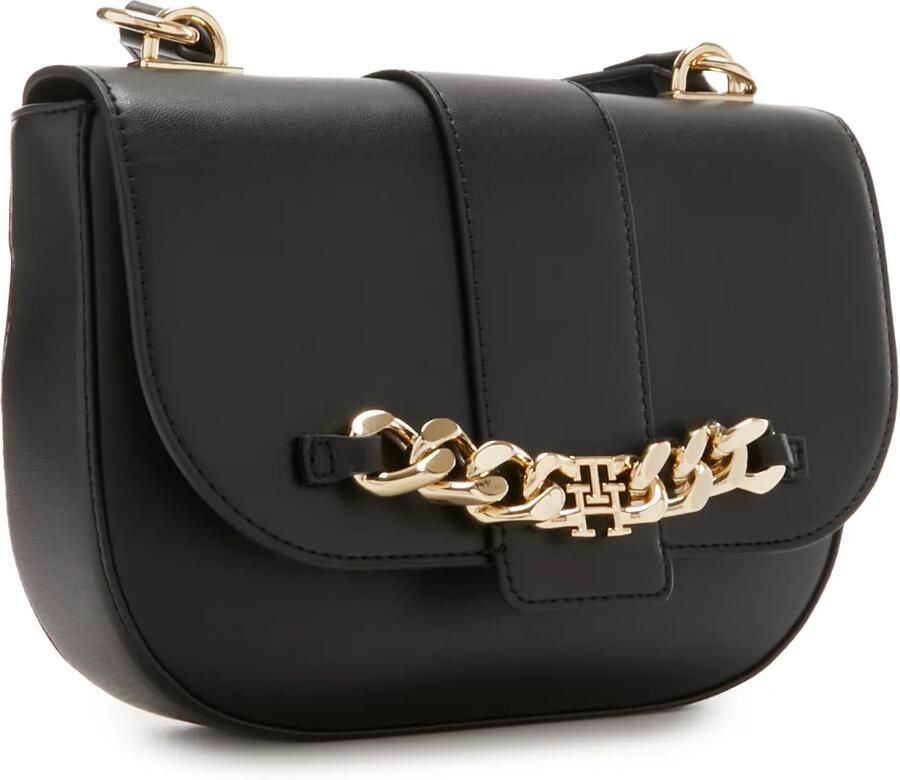 Tommy Hilfiger Zwarte Polyethyleen Schoudertas Verstelbare Band Black Dames - Foto 3