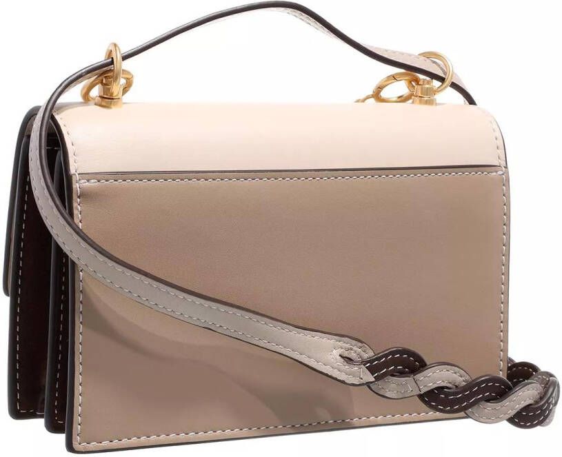 TORY BURCH Crossbody bags Miller Color-Block Mini Bag in brown