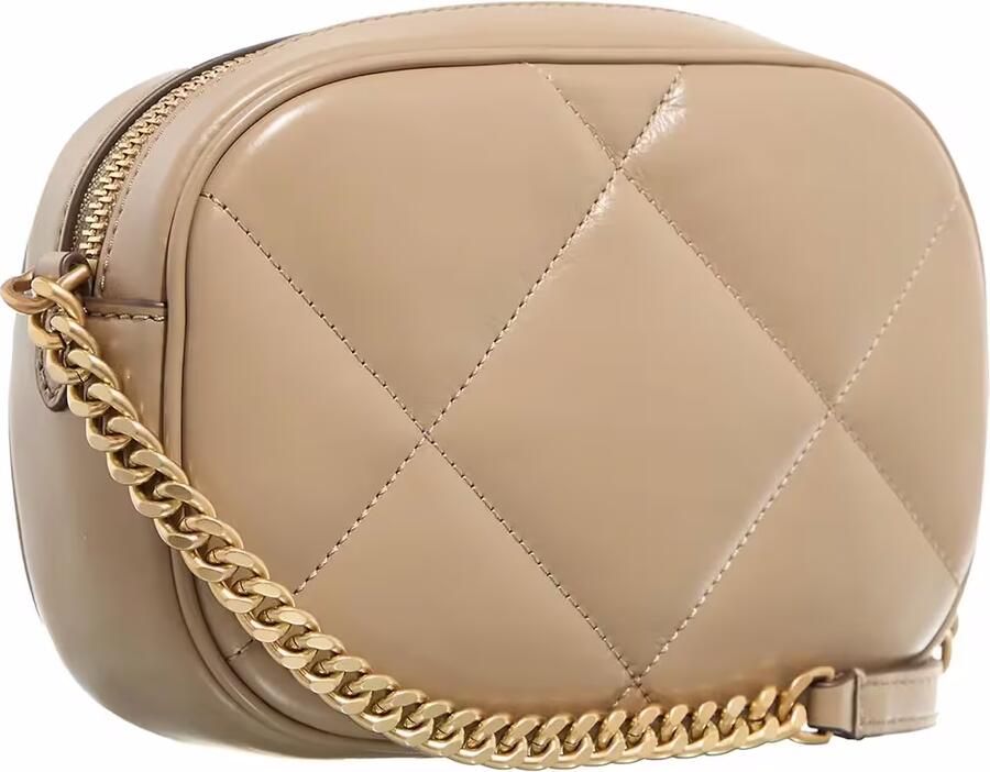 TORY BURCH Crossbody bags Kira Diamond Quilt Camera Bag in taupe - Foto 3