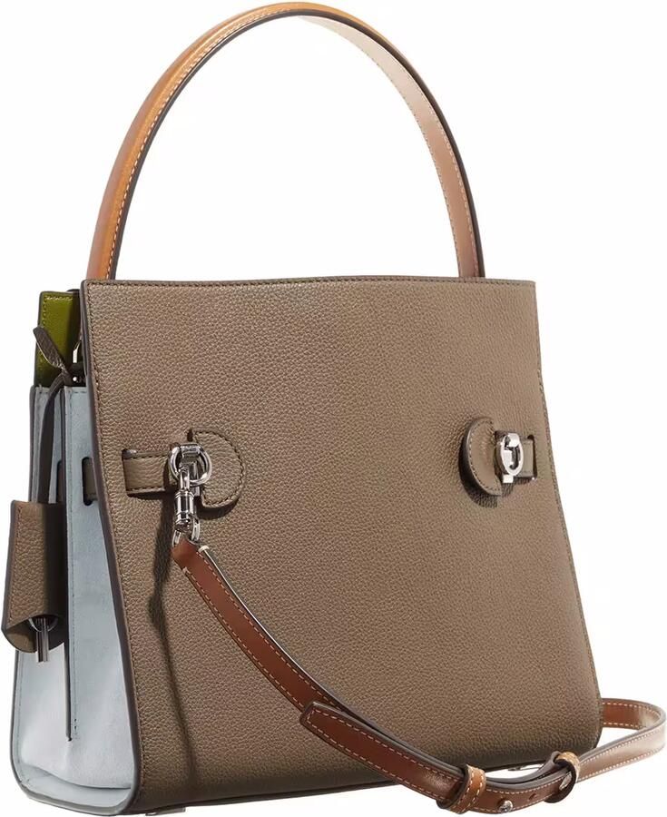 TORY BURCH Crossbody bags Lee Radziwill Pebbled Color-Block Small Double Bag in meerkleurig - Foto 3