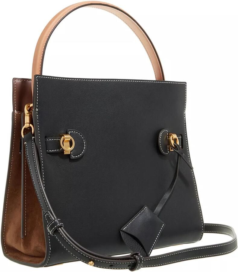TORY BURCH Lee Radziwill Dubbele Kleine Portemonnee Zwart Black Dames - Foto 2