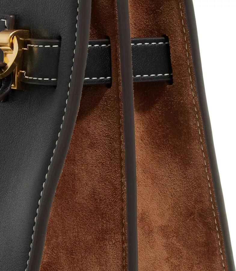 TORY BURCH Lee Radziwill Dubbele Kleine Portemonnee Zwart Black Dames - Foto 3
