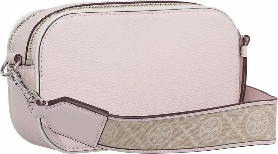 TORY BURCH Crossbody bags Miller Patent Border Mini Crossbody Bag in poeder roze