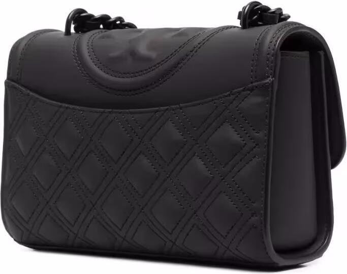 TORY BURCH Hobo bags Fleming Matte Shoulder Bag in zwart