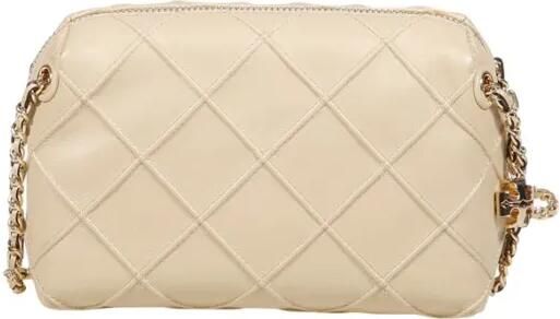 TORY BURCH Hobo bags Fleming Small Crossbody Bag in beige