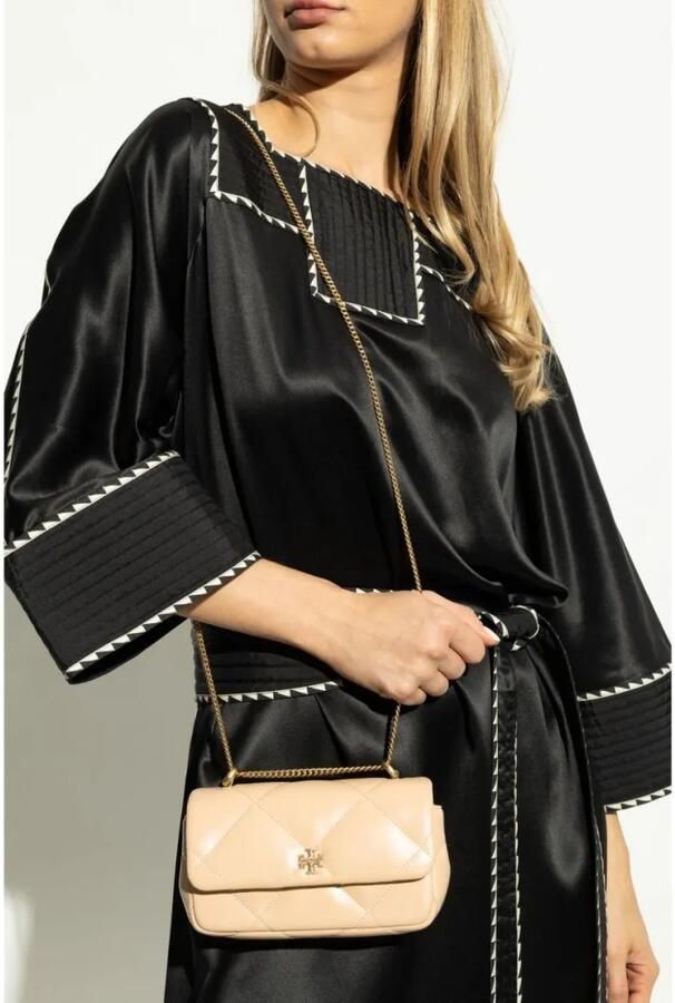 TORY BURCH Stijlvolle Crossbody Tas voor Dagelijks Gebruik Beige Dames - Foto 3