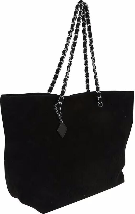 TORY BURCH Shoppers & Totes Ella Terry Chain Tote in zwart