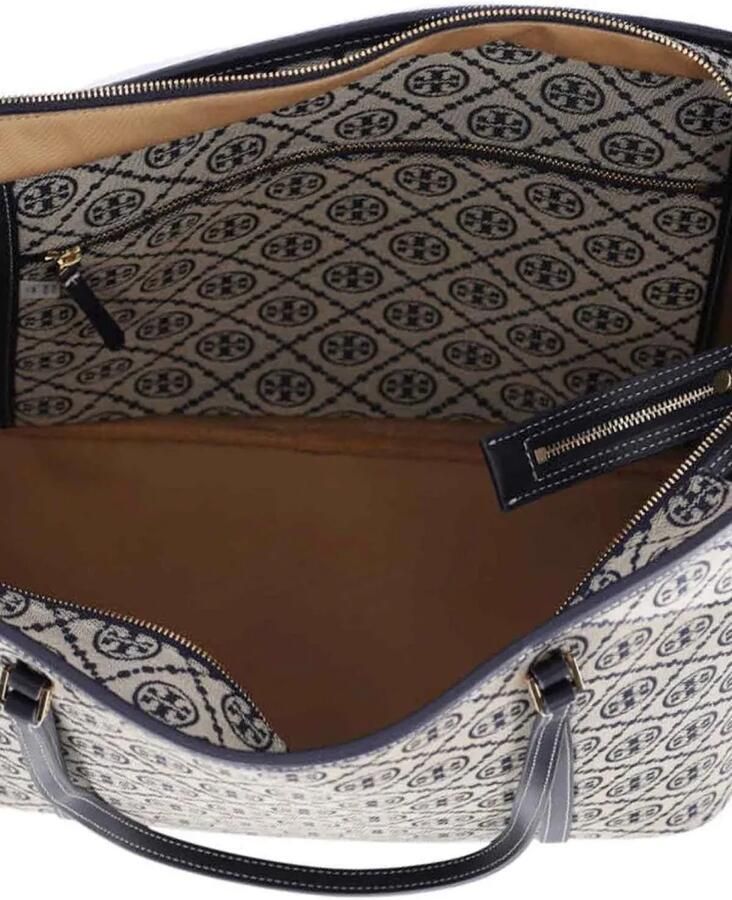 TORY BURCH Shoppers & Totes Small Tote Bag "T Monogram" – Beige in beige - Foto 3