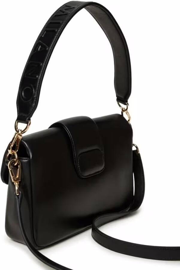 Twin-Set Hobo bags Structured Leather Shoulder Bag in zwart - Foto 2