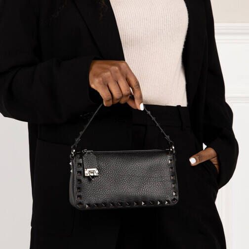 Valentino by Mario Valentino Zwarte Polyethyleen Handtas Black Dames