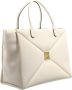 Valentino Garavani Shoppers One Stud Tote Bag in wit - Thumbnail 1