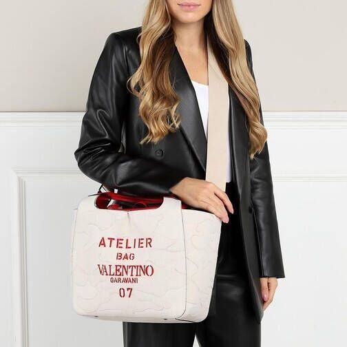 Guess Shoppers & Totes Keandra Girlfriend Carryall in poeder roze