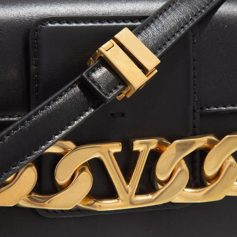 Valentino Garavani Kleine Schoudertas | Vlogo Ketting | Vit.Dauphine A.Br Morsetto Black Dames - Foto 2