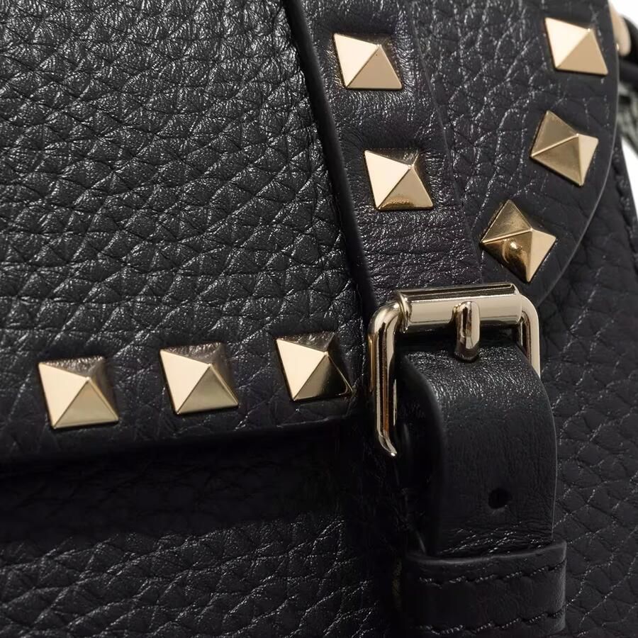 Valentino Garavani Crossbody bags Small Messenger Rockstud Bag in zwart