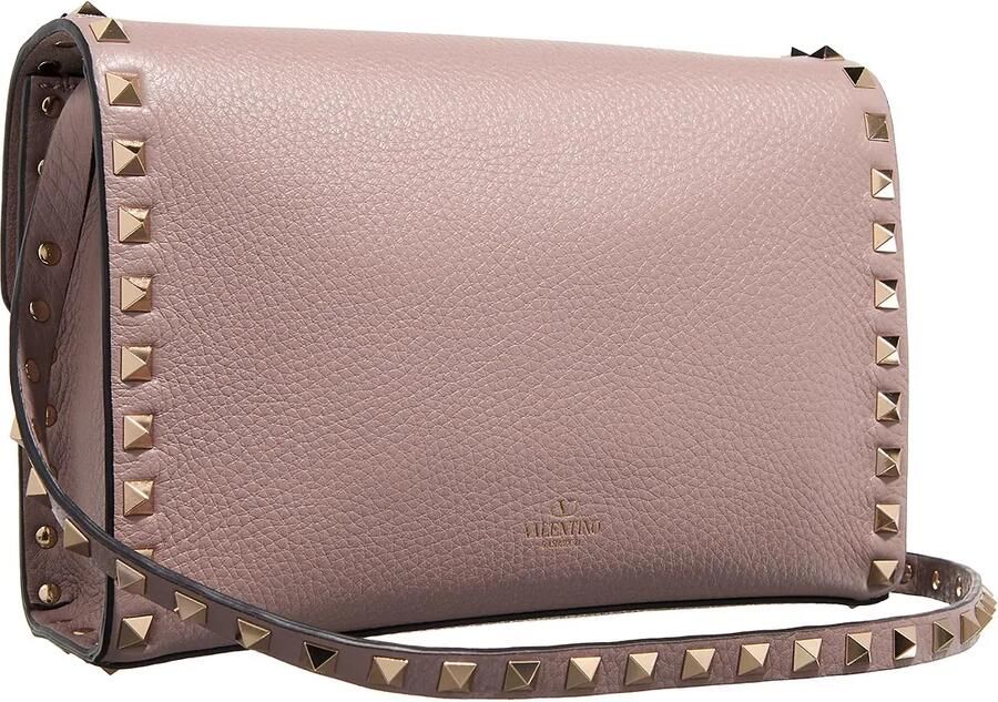 Valentino Garavani Crossbody bags Small Shoulder Bag Rockstud in poeder roze