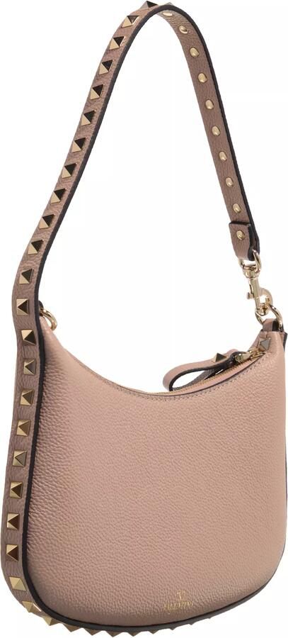Valentino Garavani Hobo bags Rockstud Mini Hobo Bag in taupe