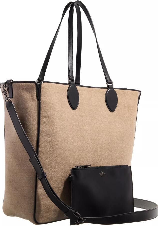 Valentino Garavani Iconographe Omkeerbare Winkeltas Beige Dames - Foto 3
