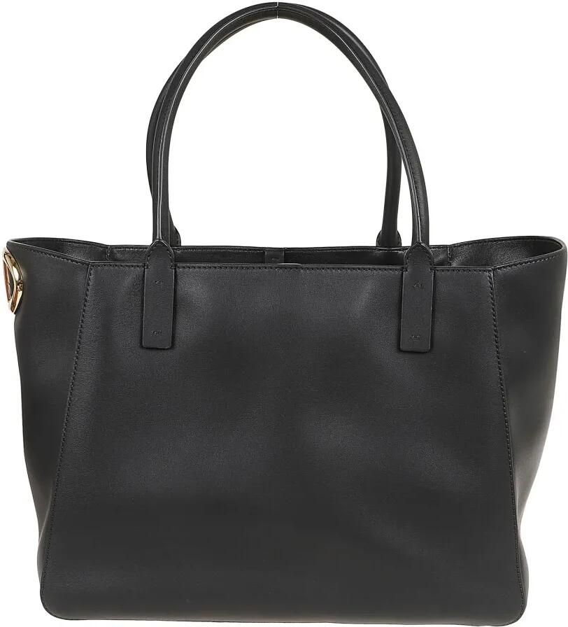 Valentino Garavani Shoppers & Totes Small Tote Vlogo Side in zwart