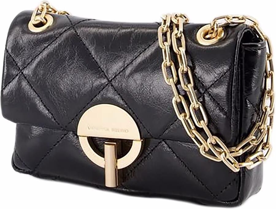 Vanessa Bruno Hobo bags Nano Moon Bag- Leather Black in zwart
