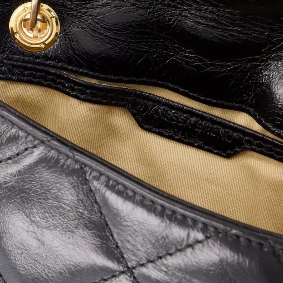Vanessa Bruno Hobo bags Nano Moon Bag- Leather Black in zwart - Foto 2