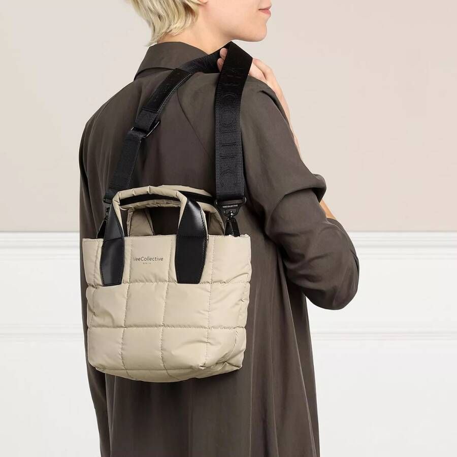 VeeCollective Totes Porter Tote Mini in beige