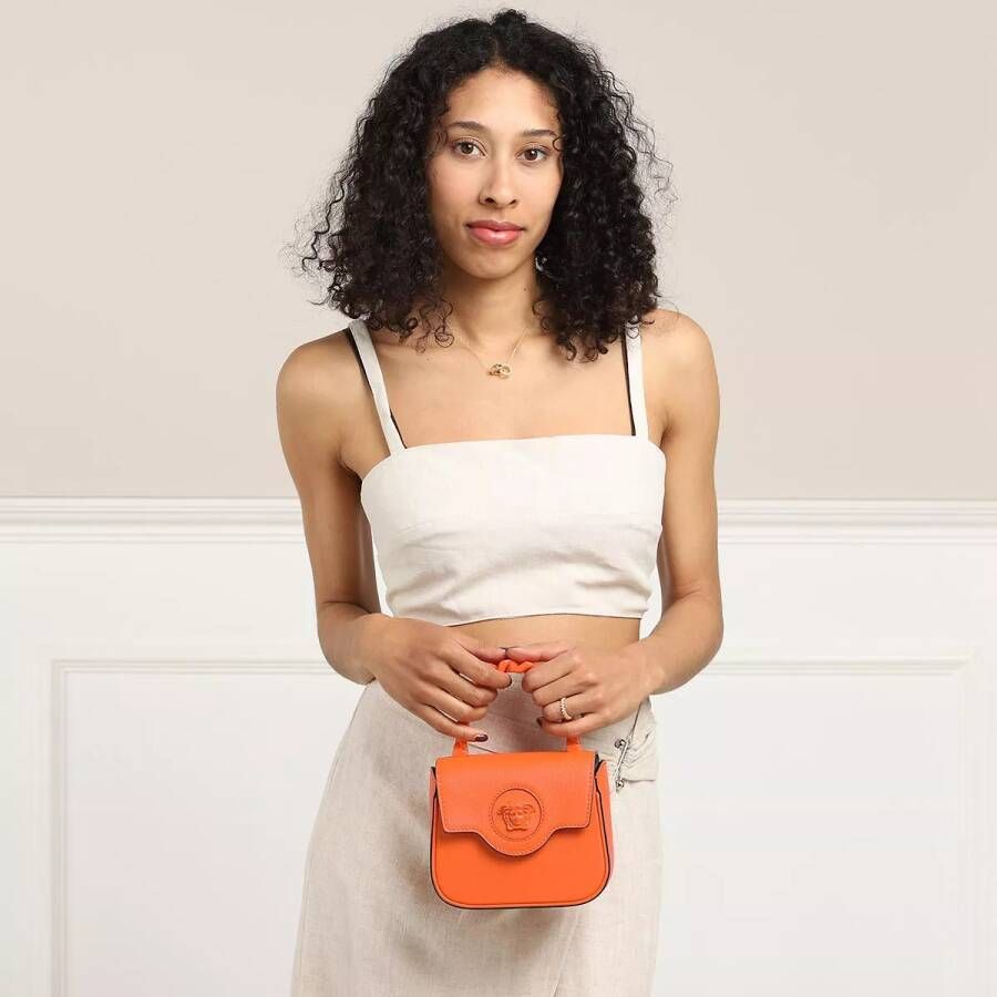 Versace Crossbody bags La Medusa Mini Bag in oranje