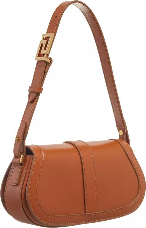 Versace Crossbody bags Mini Bag Calf Leather in bruin