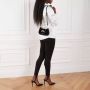 Versace Jeans Couture Zwarte schoudertas met barok gesp detail Black Dames - Thumbnail 1