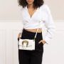 Versace Jeans Couture Witte Crossbody Tas met Afneembaar Gouden Ketting Detail White Dames - Thumbnail 2