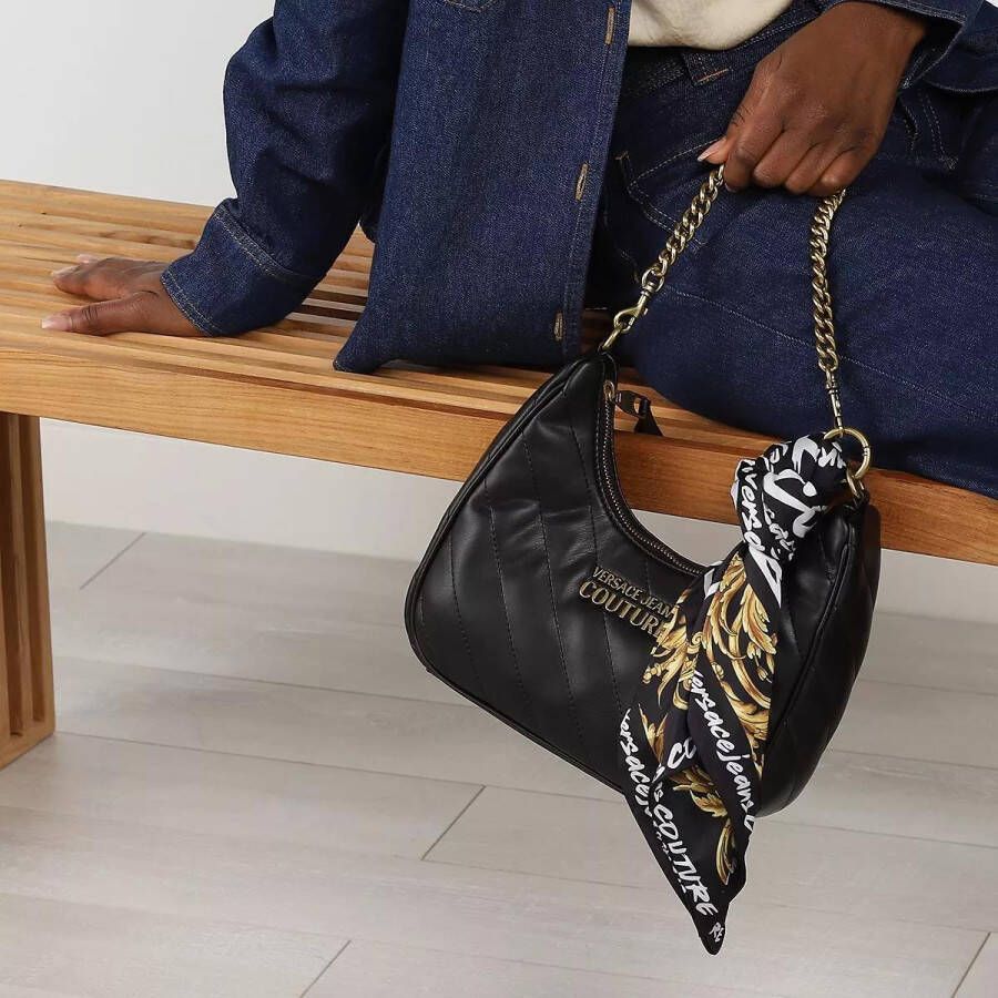Versace Jeans Couture Hobo bags in zwart