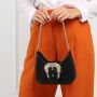 Versace Jeans Couture Shoulder bag with baroque buckle Zwart Dames - Thumbnail 2