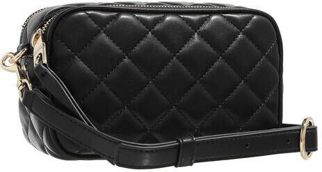 Versace Crossbody bags La Medusa' Black Leather Mini Bag in zwart