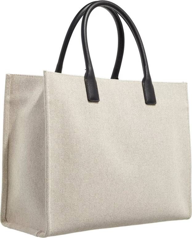 Versace Witte Tote tas met Medusa Plaque White Dames
