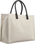 Versace Witte Tote tas met Medusa Plaque White Dames - Thumbnail 1